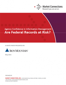 Are Federal Records at Risk? Agency Confidence in Information Management report cover